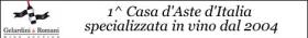 GERALDINI E ROMANI WINE AUCTION - Valutazioni vini    